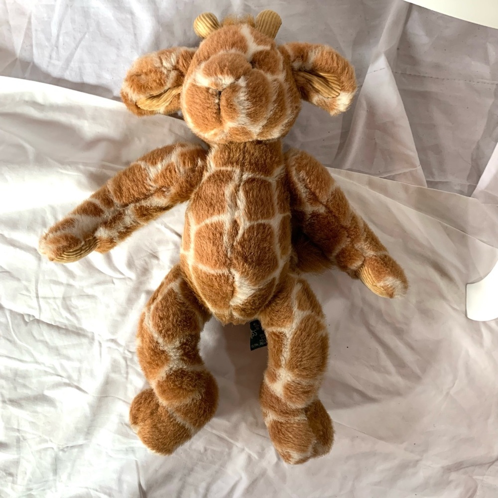Vintage Russ Godfrey Giraffe Plush Toy - Brown and Cream - Picture 4 of 8